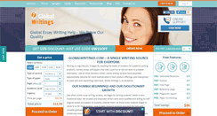Desktop Screenshot of globalwritings.com